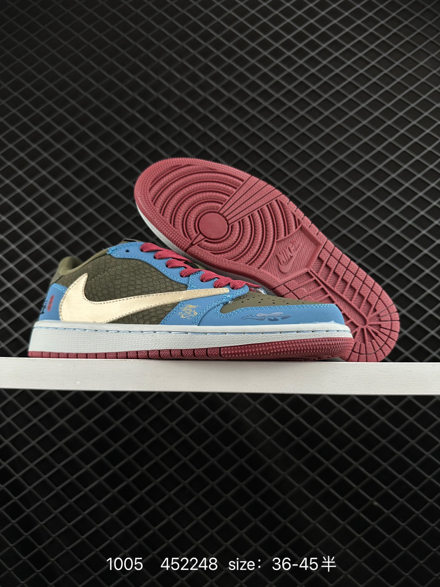 Travis Scott x Fragment Design x Jordan Air Jordan 1 Low OG SP